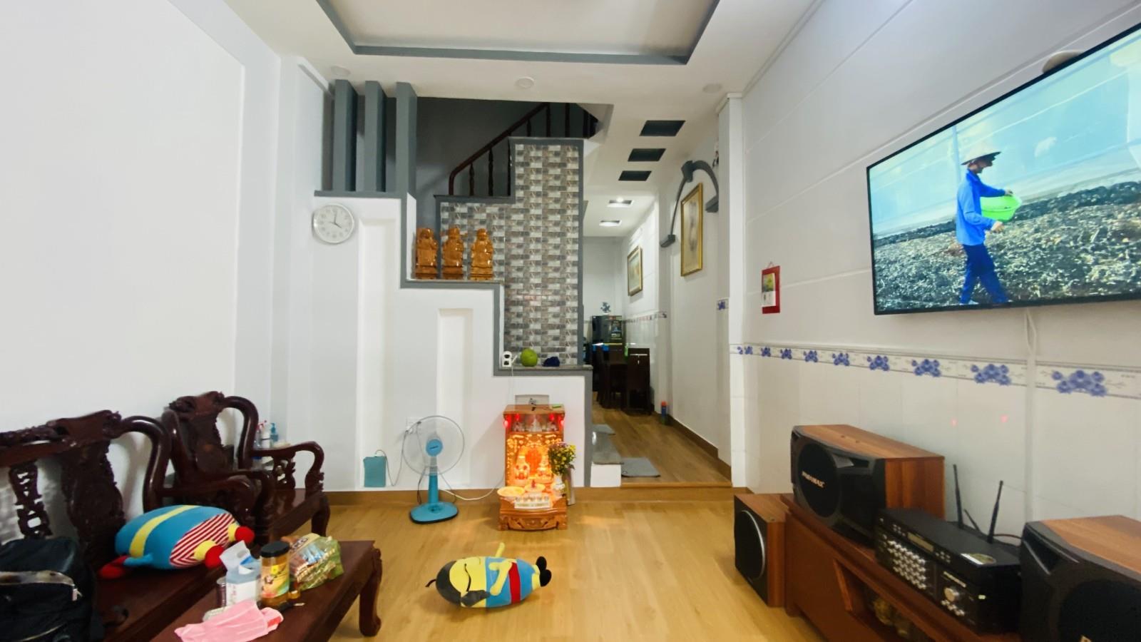 BÁN NHÀ 4 TẦNG, 52M2, NGÕ NGUYỄN THỊ TÚ, BÌNH HƯNG HÒA B, BÌNH TÂN - GIÁ 5.5 TỶ, SỔ HỒNG - Ảnh chính